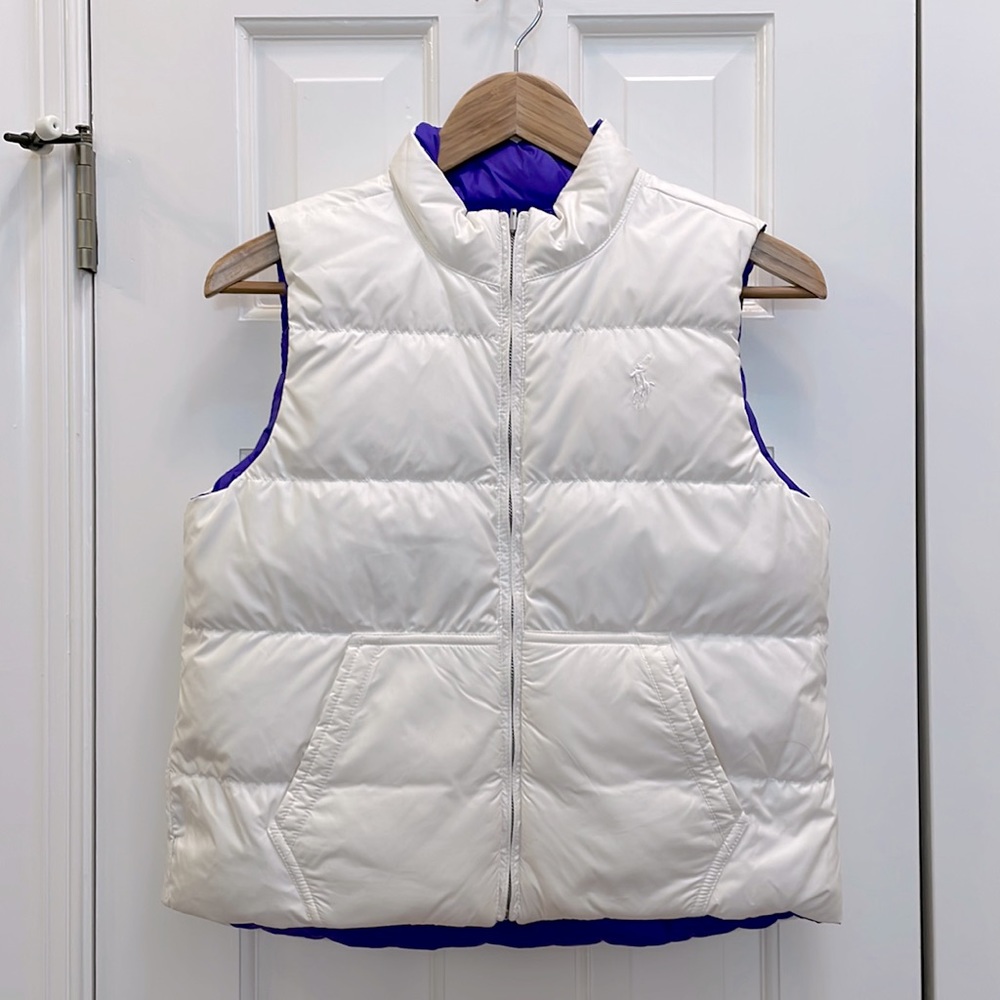 Girls Ralph Lauren Reversible Puffer Vest